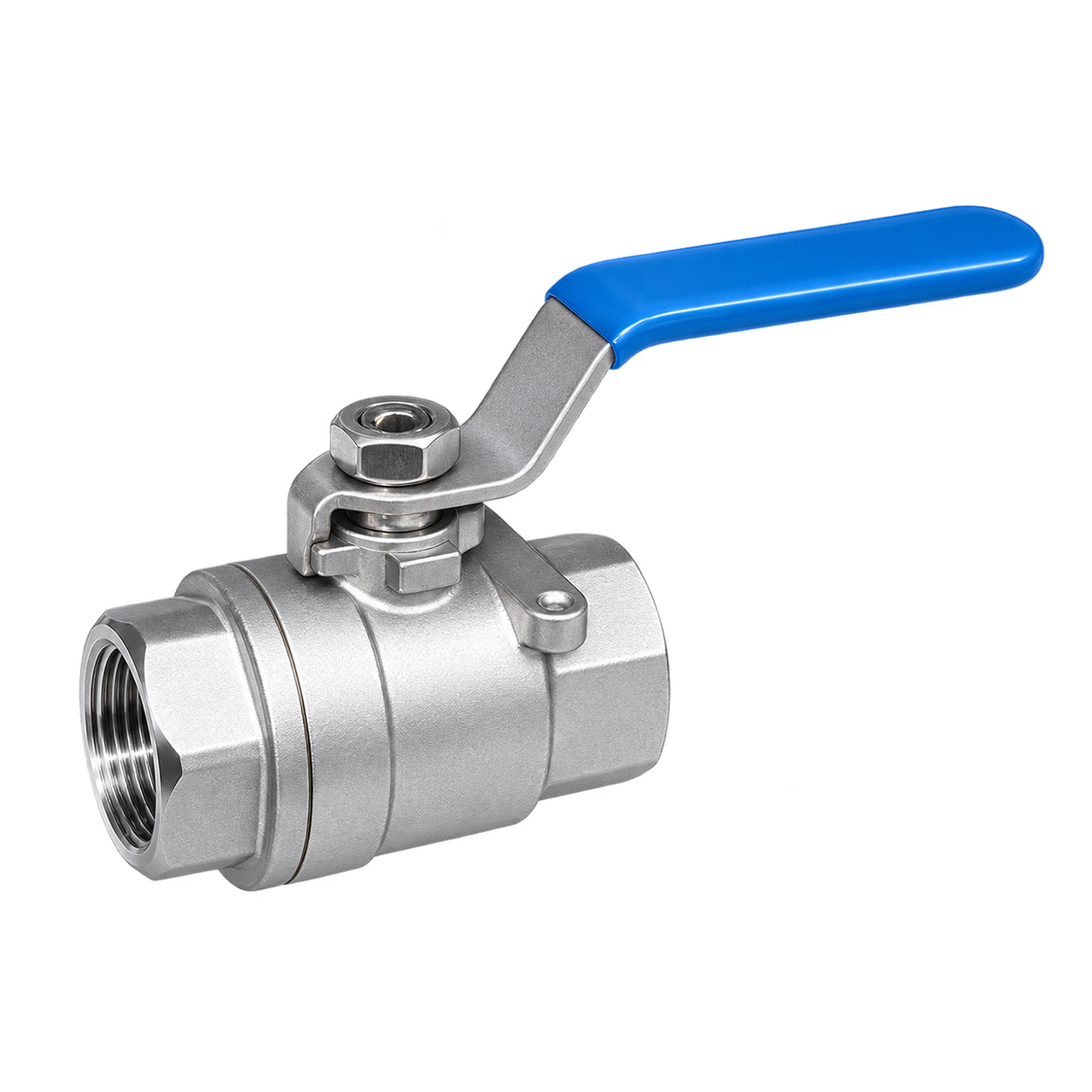 Two-Piece Female-Threaded Ball Valve